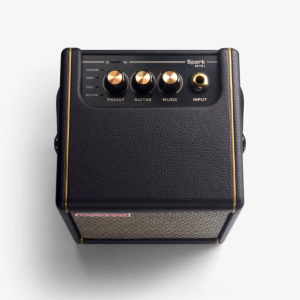 Фото 2 - Комбоусилитель Positive Grid Spark Mini Black 10-Watt Portable Smart Guitar Amp & Bluetooth Speaker.