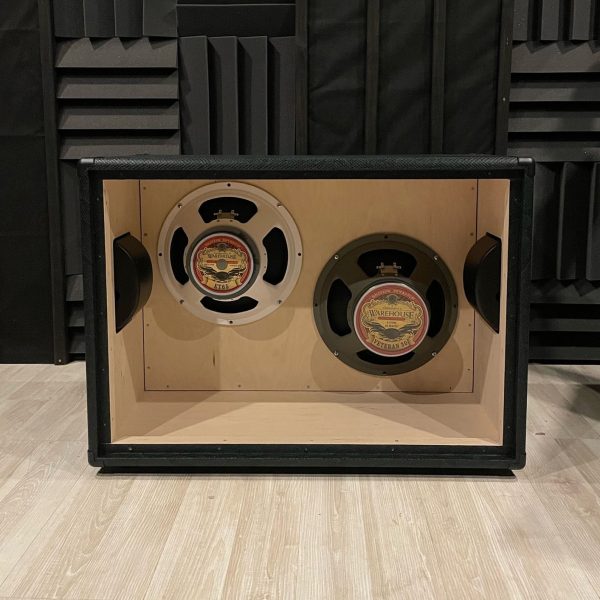 Фото 4 - Samp Custom WGS ET65 + Veteran 30 16 ohm 2x12 зеленый питон горизонтальный кабинет.