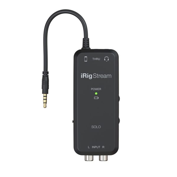 Фото 1 - IK Multimedia iRig Stream Solo аудиоинтерфейс.