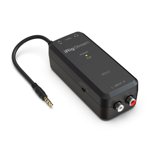 Фото 9 - IK Multimedia iRig Stream Solo аудиоинтерфейс.