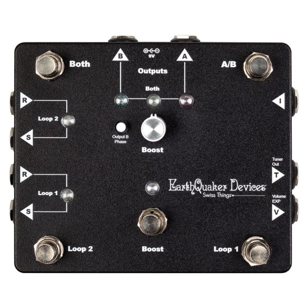 Фото 1 - EarthQuaker Devices (EQD) Swiss Things Pedalboard Reconciler.