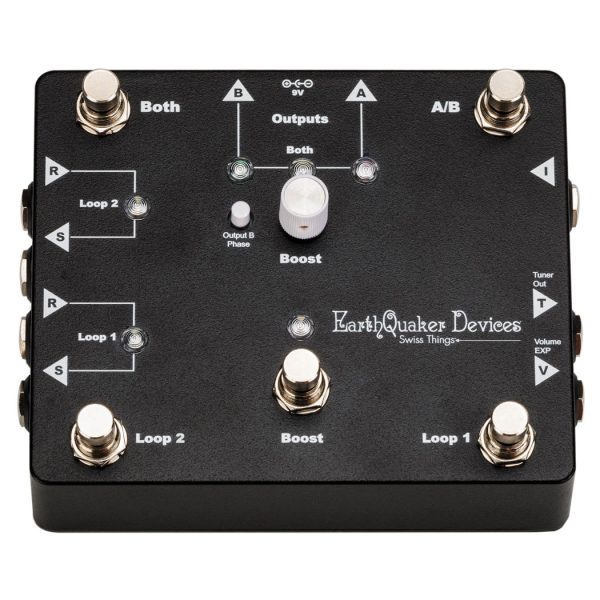Фото 3 - EarthQuaker Devices (EQD) Swiss Things Pedalboard Reconciler.