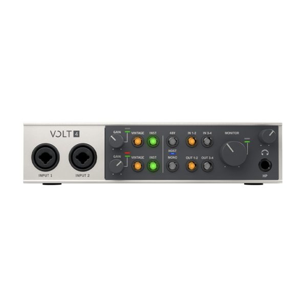 Фото 1 - Universal Audio VOLT 4 USB аудиоинтерфейс.