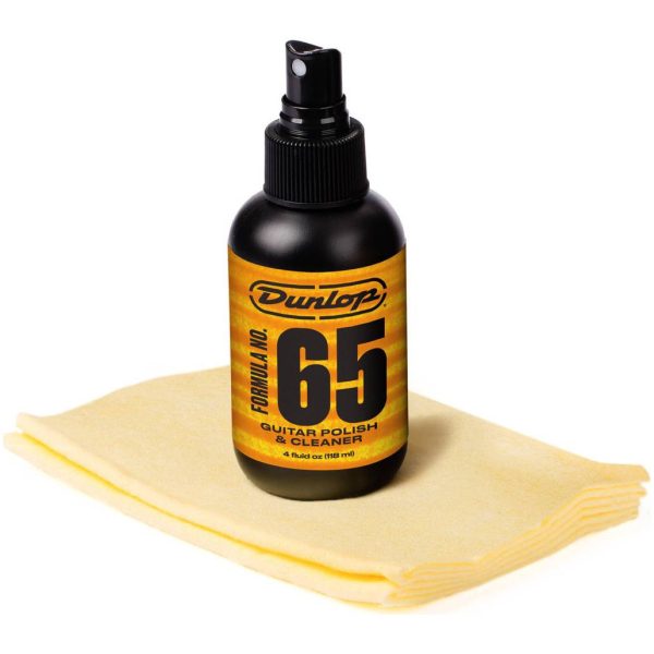 Фото 1 - Dunlop 654C Formula 65 Полироль для гитар с салфеткой.