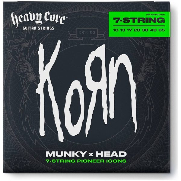 Фото 1 - Dunlop KRHCN1065-7 Heavy Core Korn Set 10-65.
